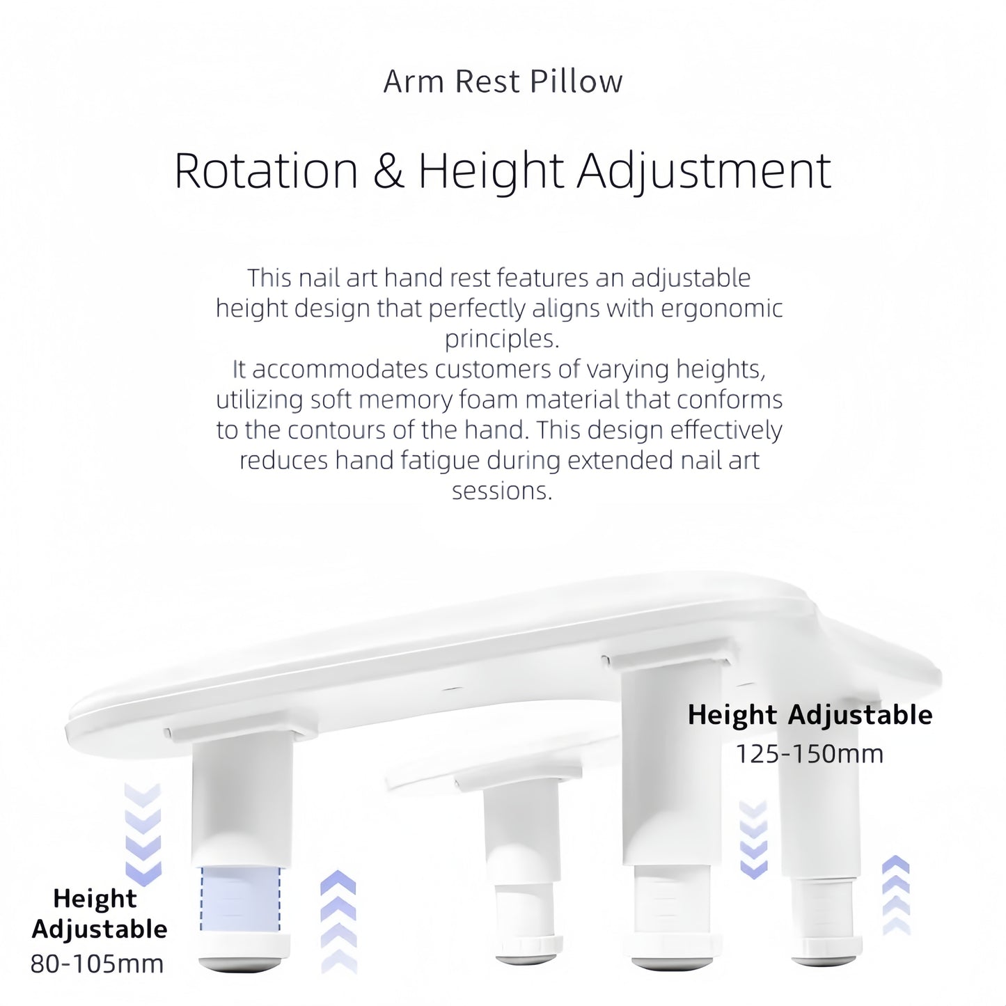 Nail Lift U-Shaped Armrest