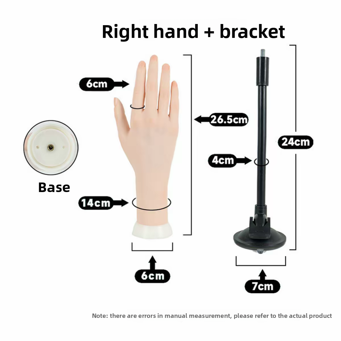 Professional Nail Practice Hand