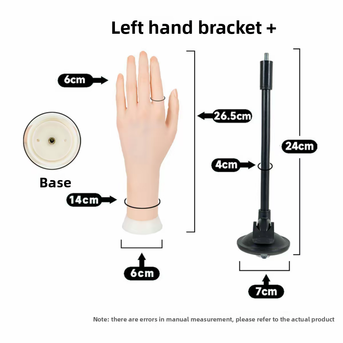 Professional Nail Practice Hand