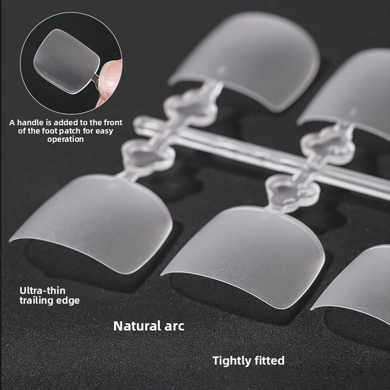 Ultra-Thin Press-On Toenails