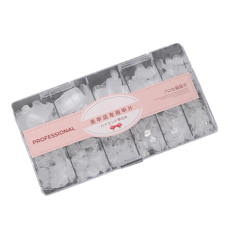 Nail art ultra-thin foot nail plate