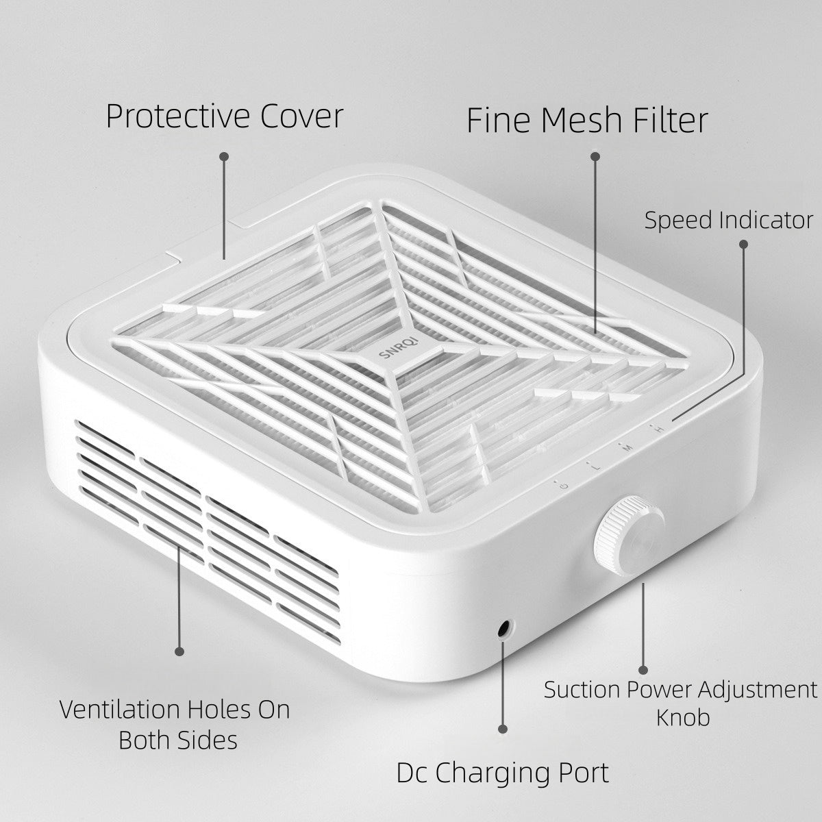 Professional Nail Dust Collector