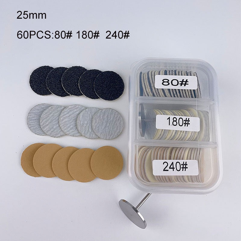 Multi-Grit Nail Sanding Disc Set