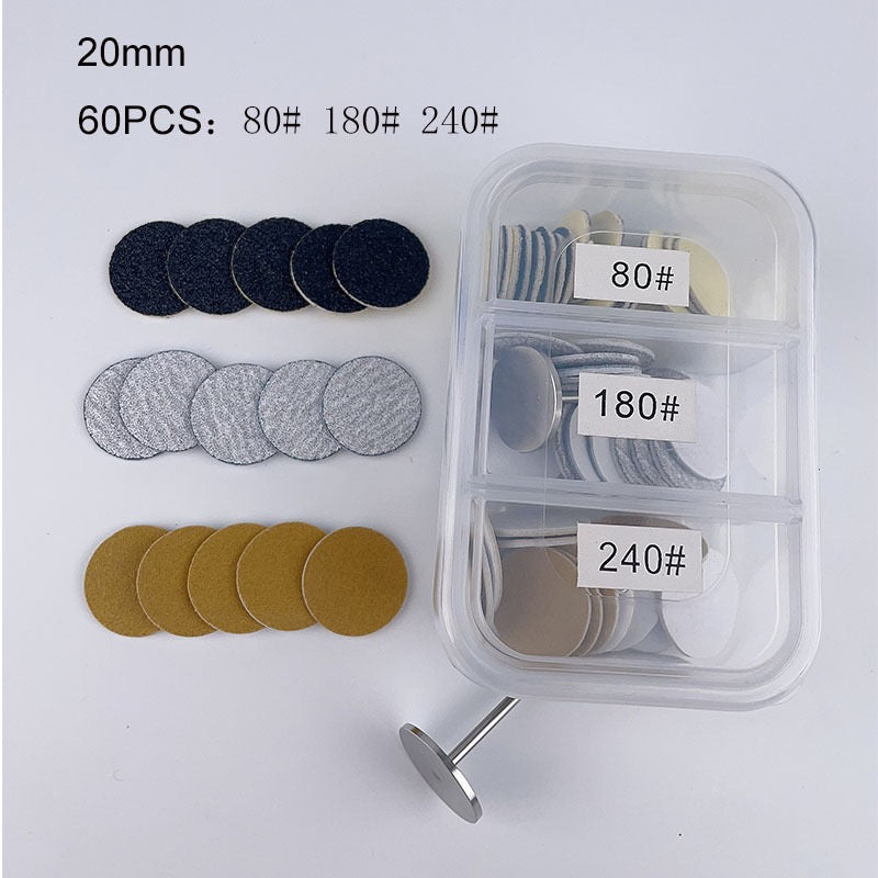 Multi-Grit Nail Sanding Disc Set