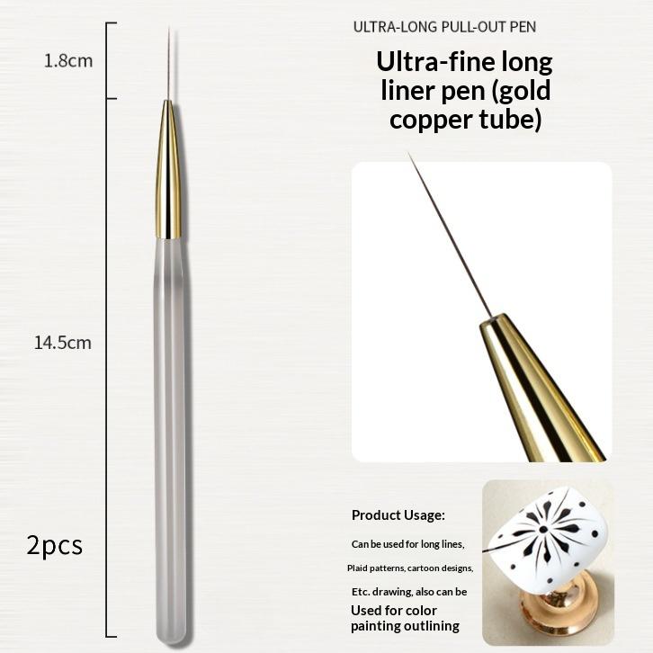Nail art tool pen, grid pen, line drawing pen, gradient pen
