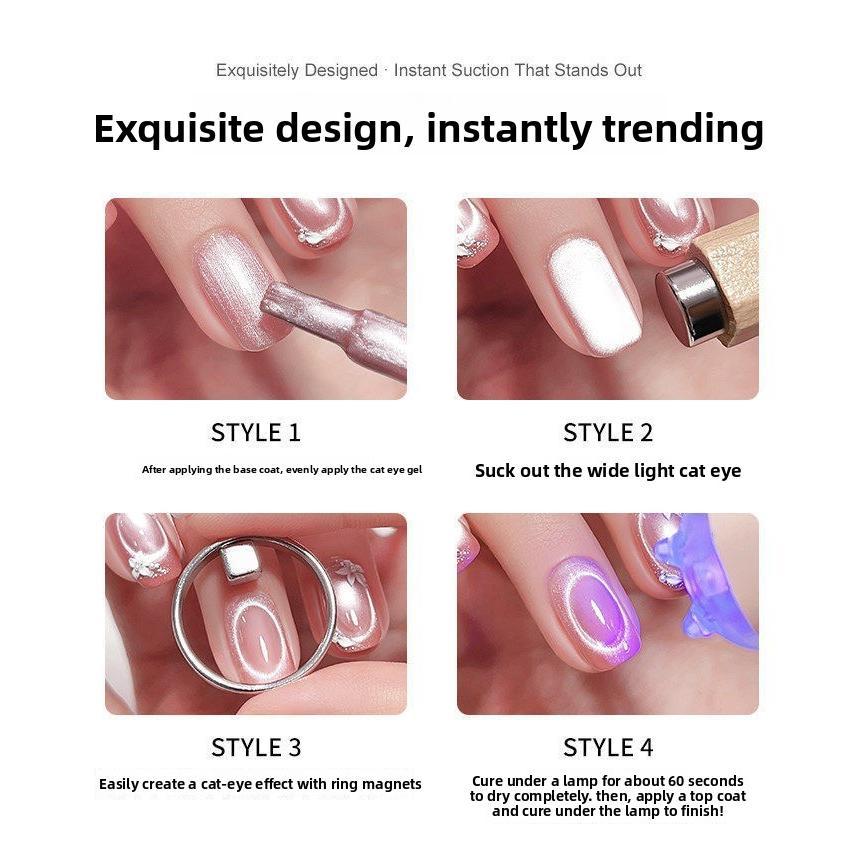 Cat's Eye Double-Ended Strong Magnet