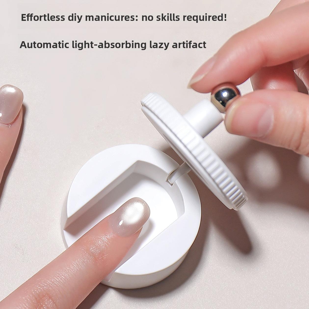 Automatic Nail Glass Bead Cat Eye Tool for Beginners