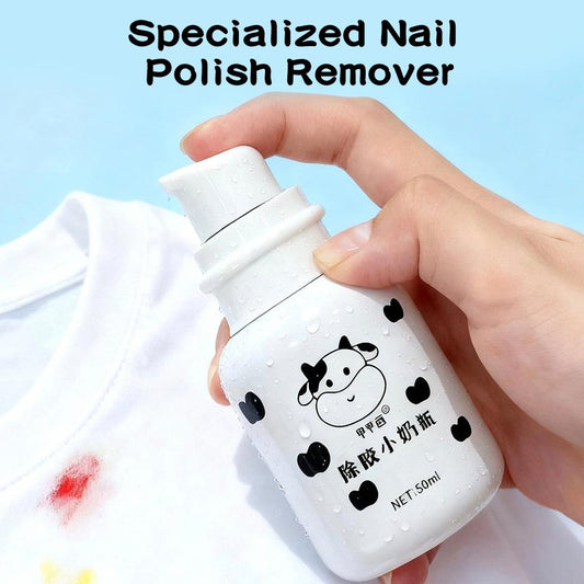 Remove nail glue from small bottles