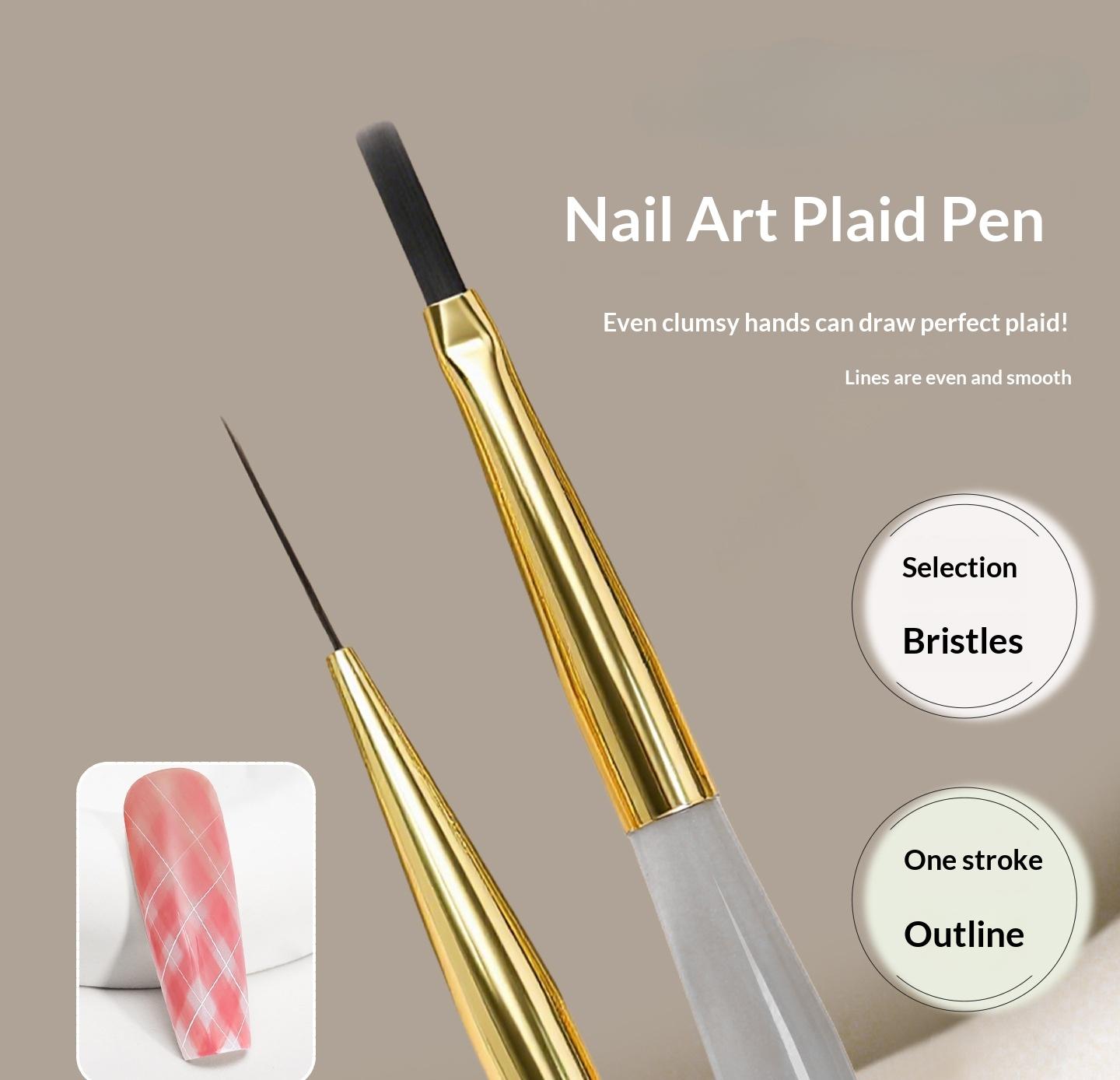 Nail art tool pen, grid pen, line drawing pen, gradient pen