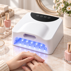 Professional High-Power UV LED Nail Lamp with Removable Base