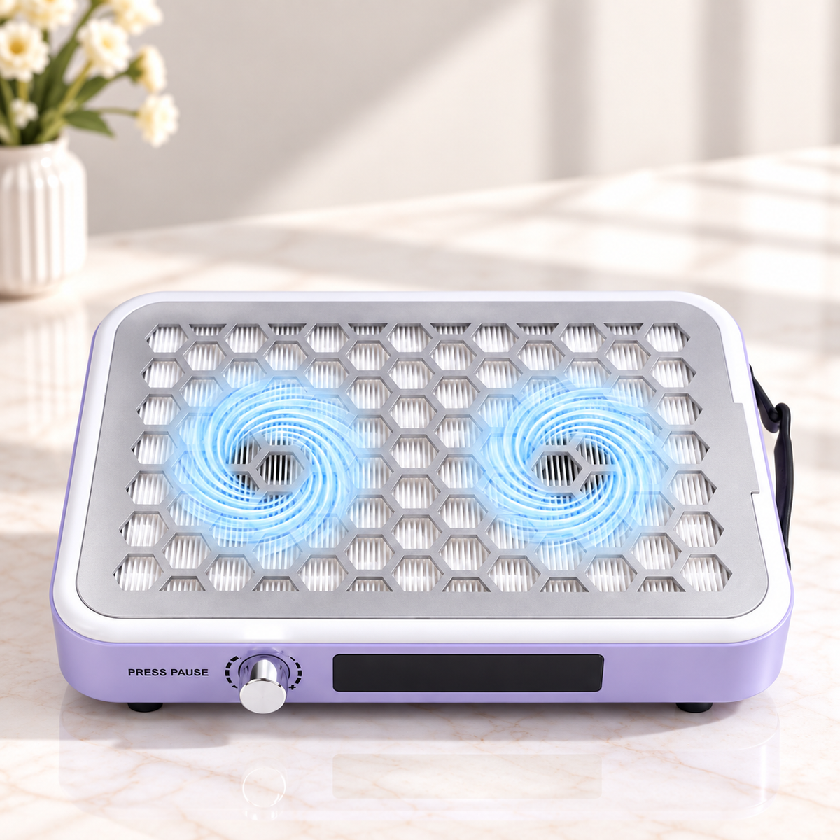 Professional High-Power Dual-Fan Nail Dust Collector