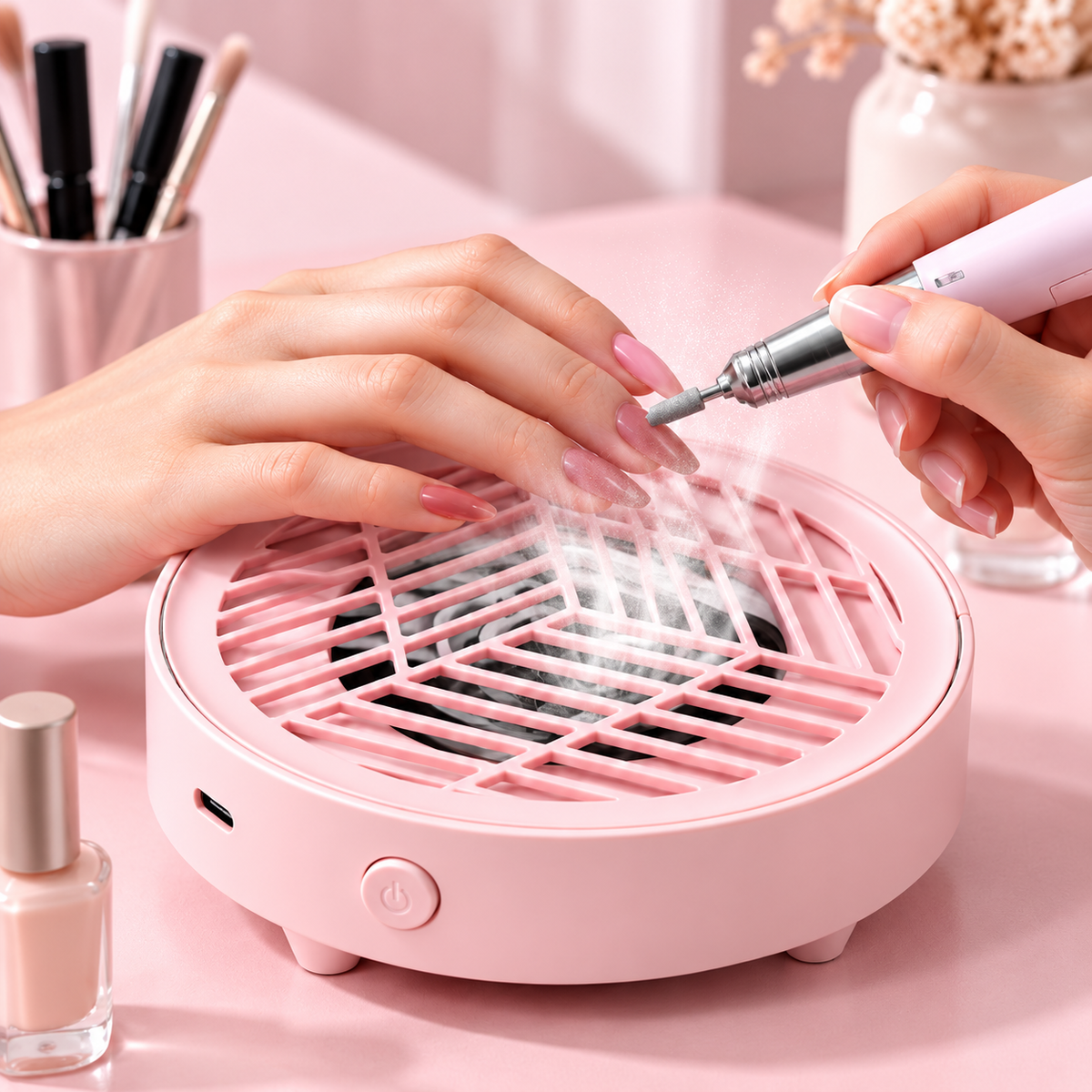 Mini Portable Nail Dust Collector