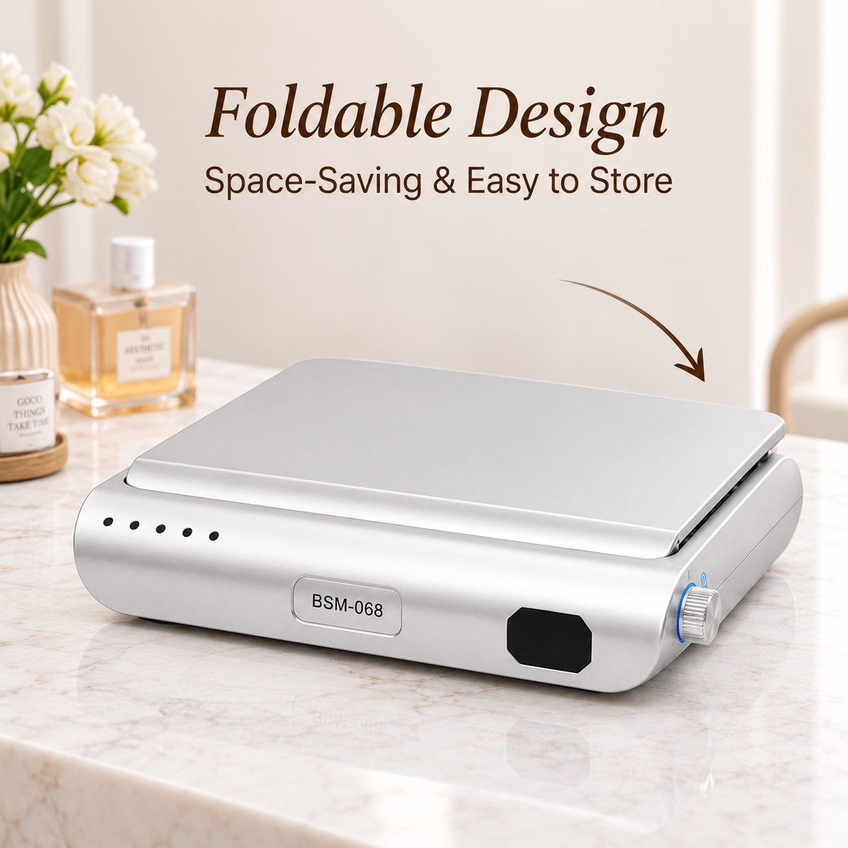 Professional Foldable Dual-Fan Nail Dust Collector