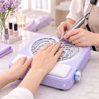 Smart Sensor Brushless Nail Dust Collector with Hand Rest