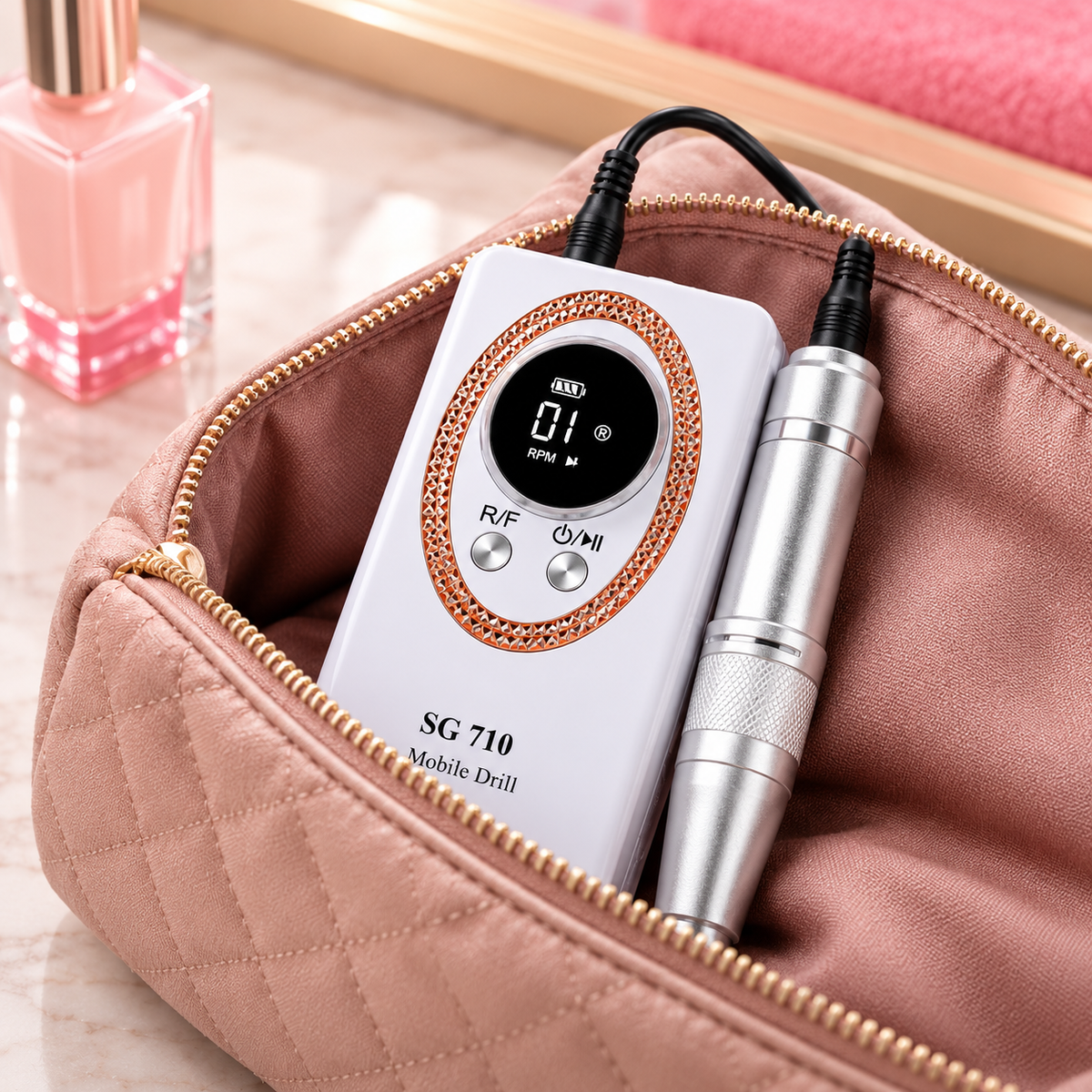 Professional Rechargeable Electric Nail Drill