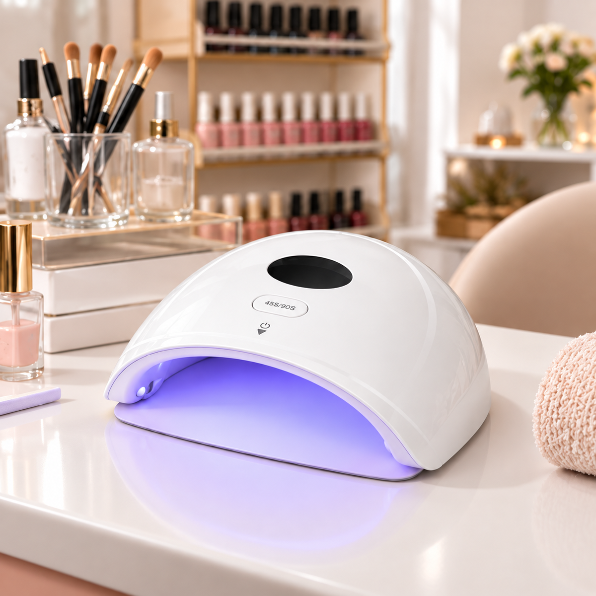 S60 Cordless UV LED Nail Lamp – Rechargeable Gel Nail Dryer