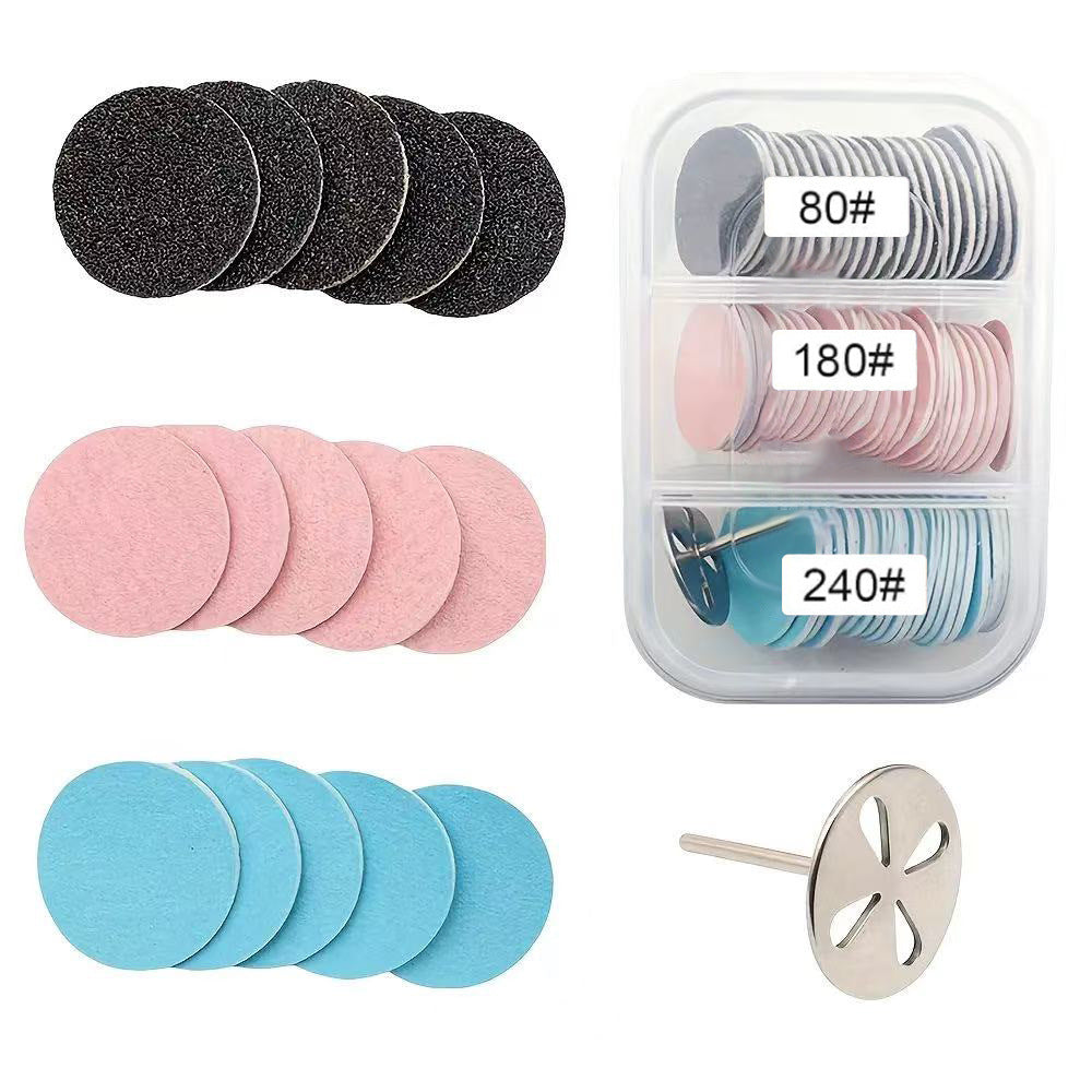 Multi-Grit Nail Sanding Disc Set