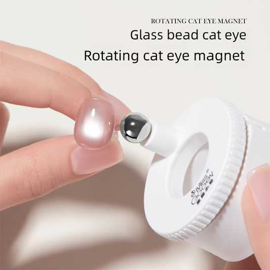 Automatisch haftende Glasperlen Katzenaugen