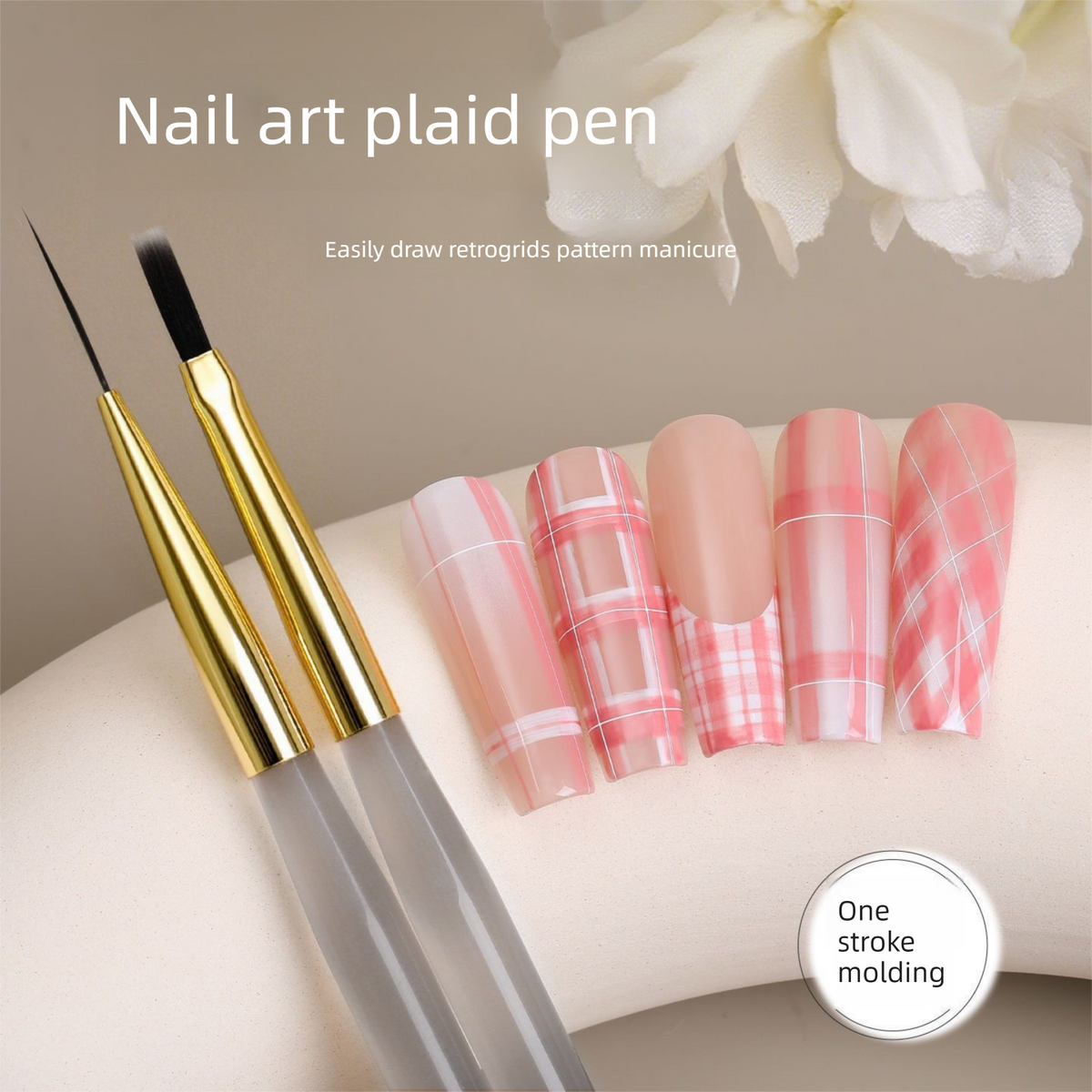 Multi-Function Nail Art Brush Pen Set