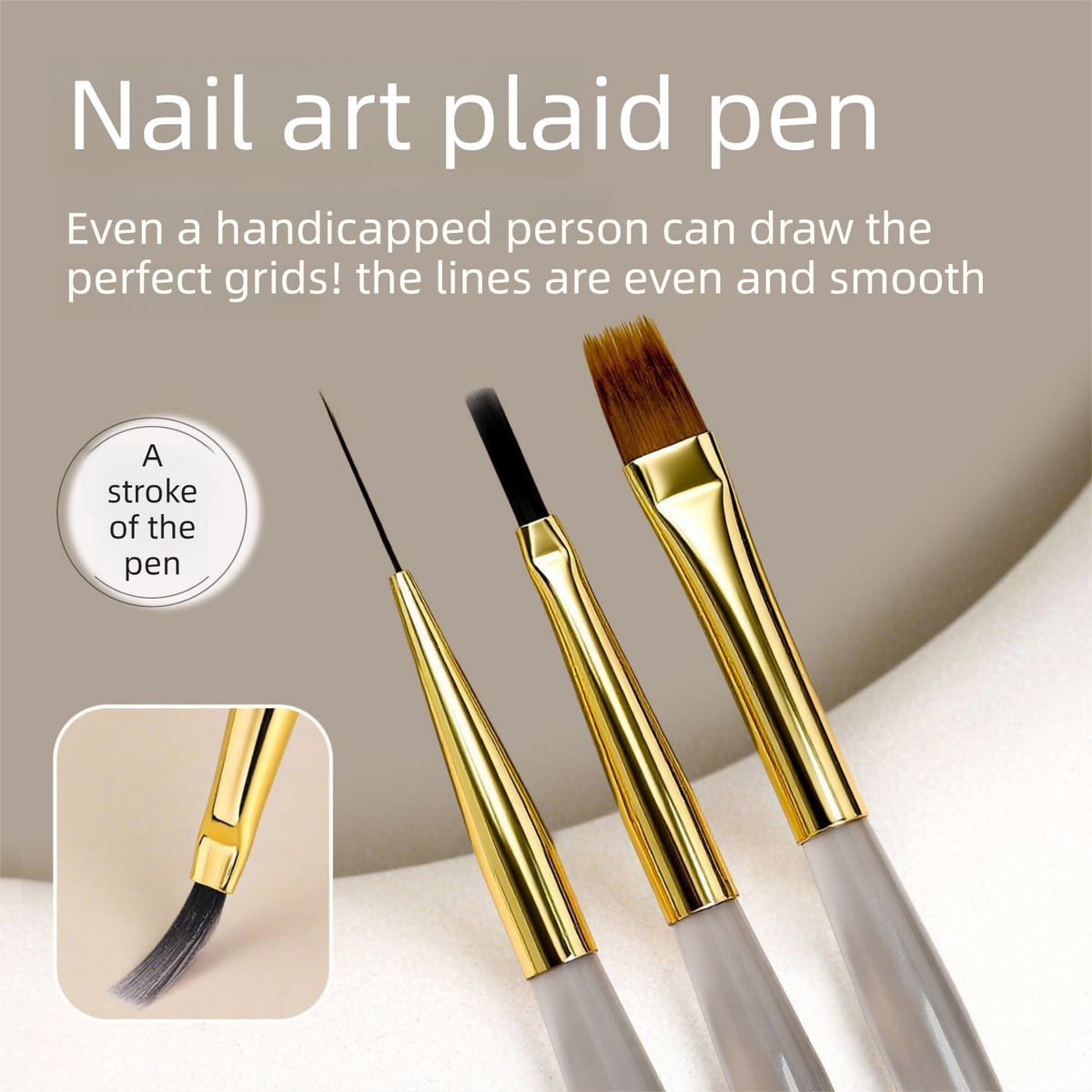 Multi-Function Nail Art Brush Pen Set