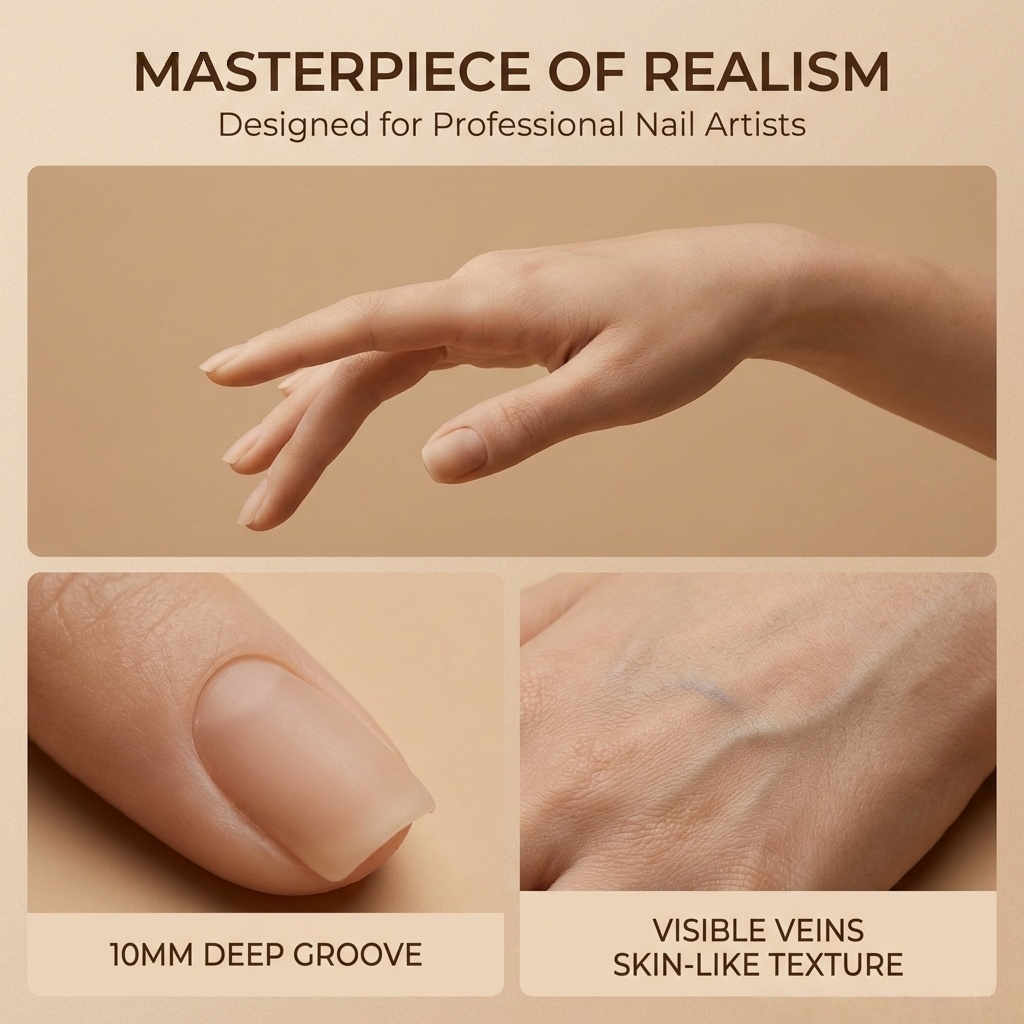 Durable Nail Practice Hand