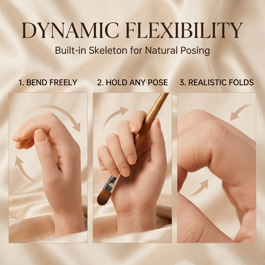 Durable Nail Practice Hand